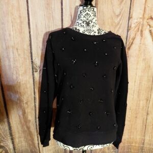 J. Crew Black and White Patterned Top